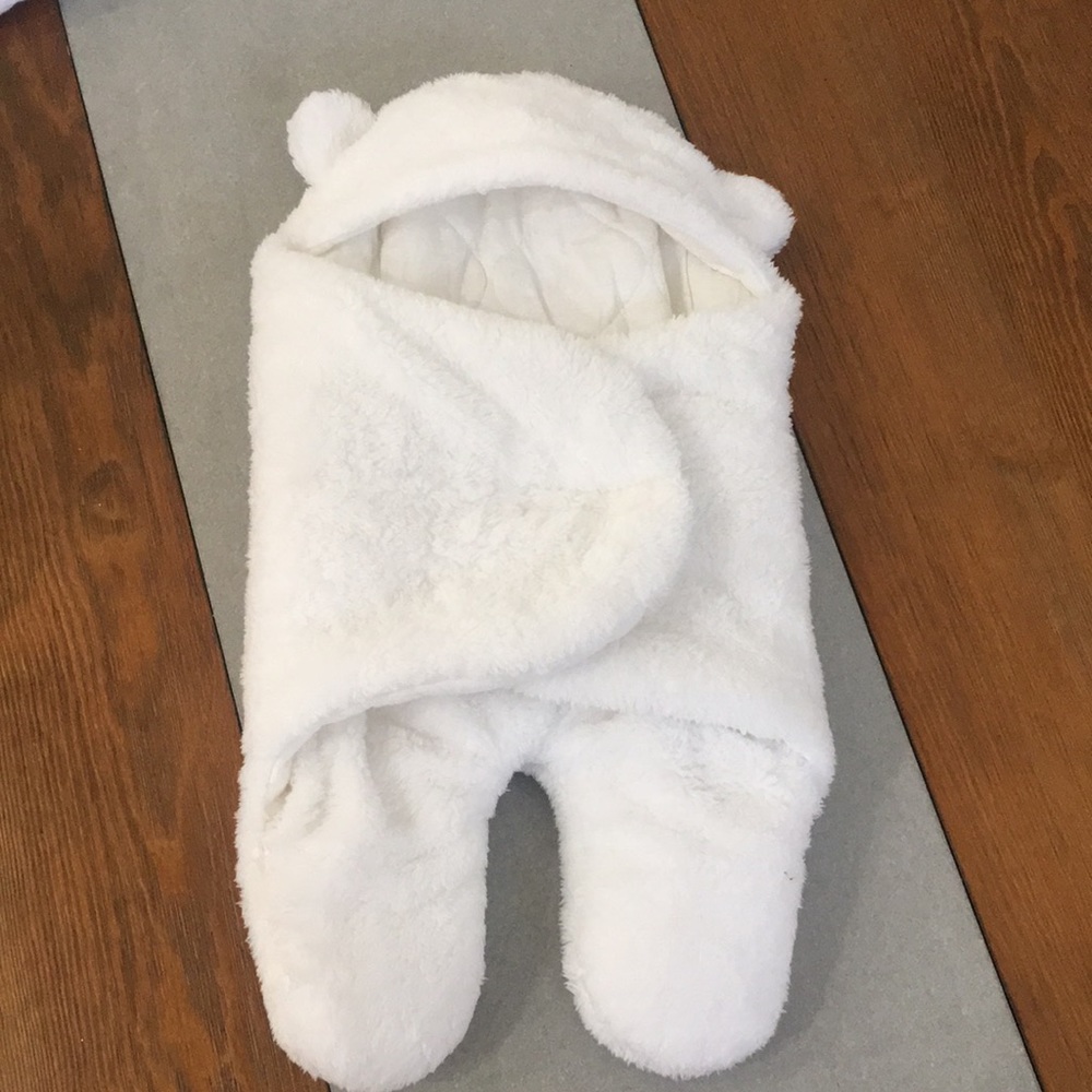 Fleece blanket wrap